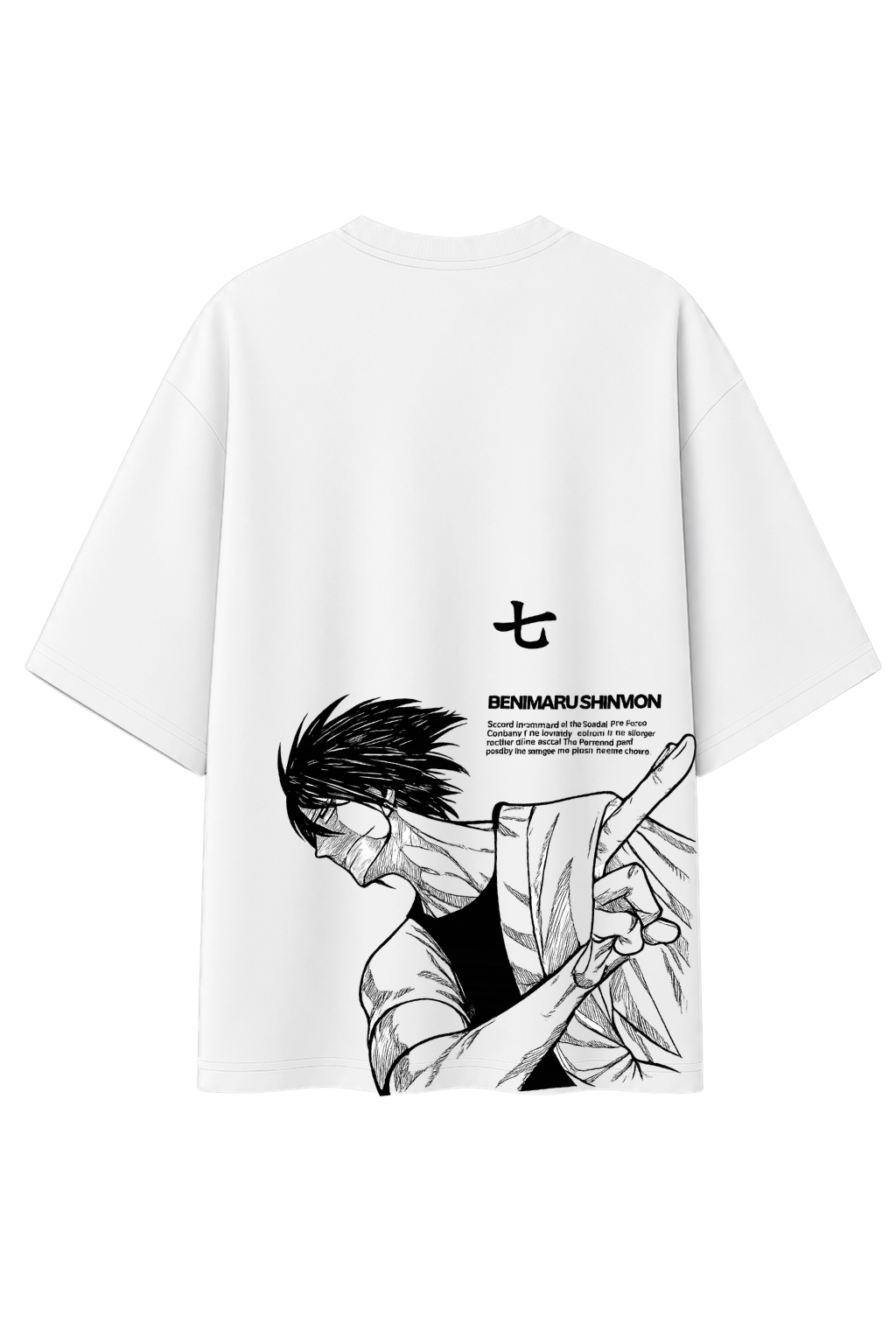 Camiseta Oversized Benimaru Shinmon
