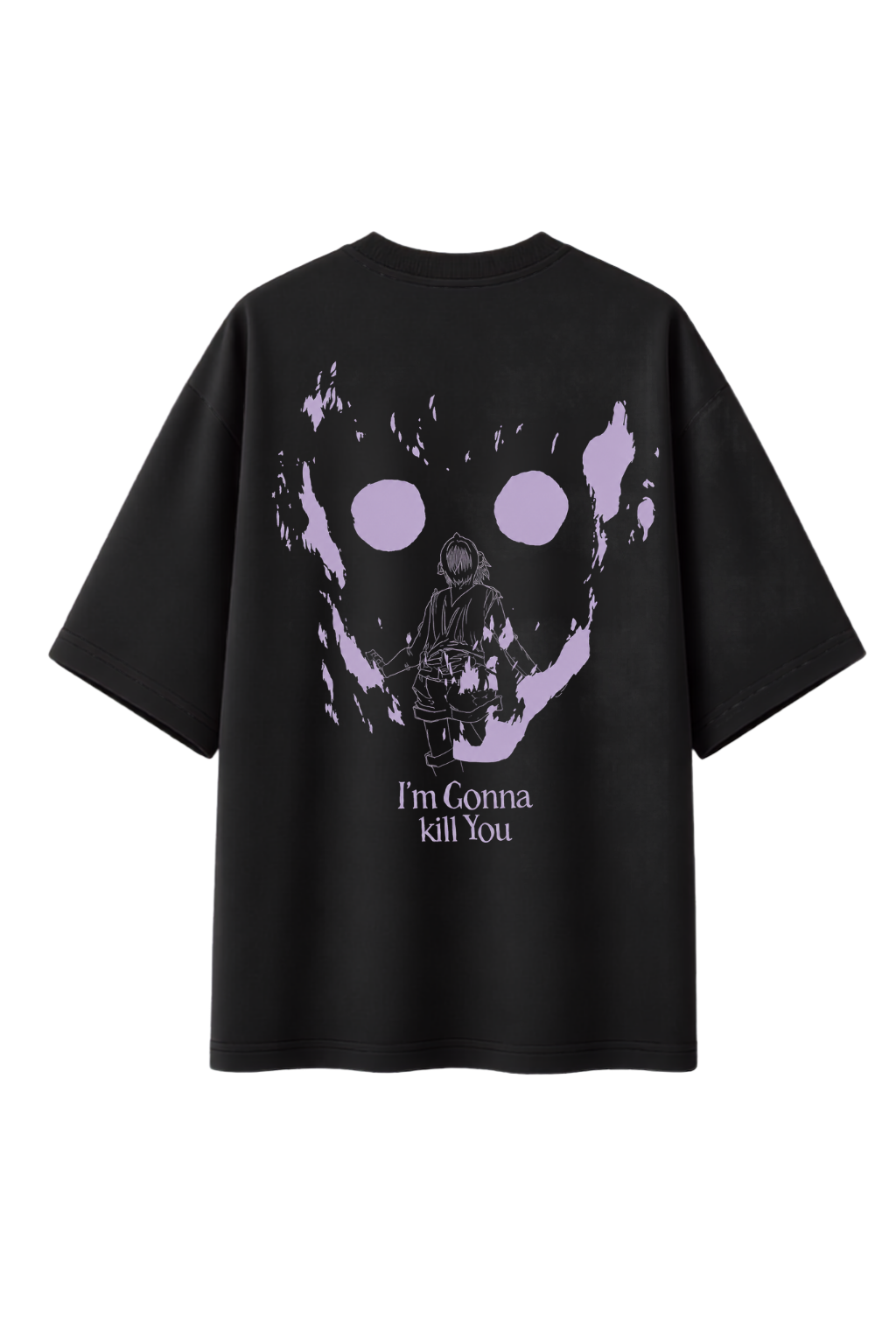 Camiseta Oversized It's Not Fair — Preta