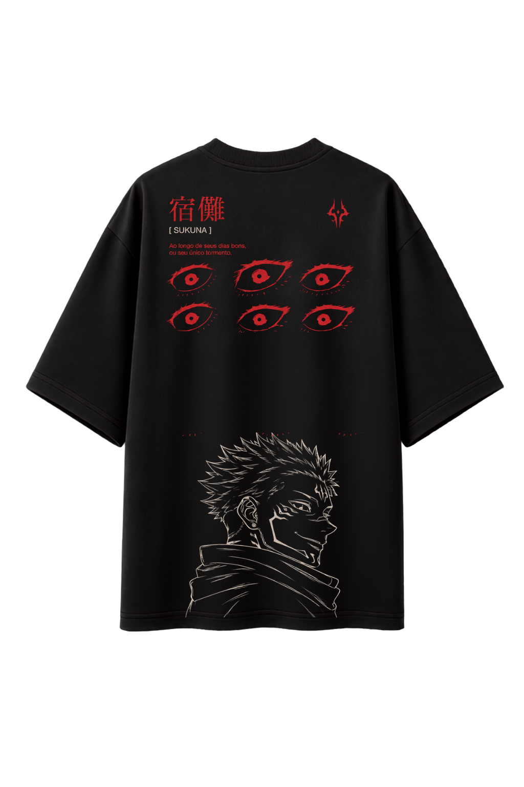 Camiseta Oversized Sukuna